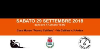 Califano a 80 anni dalla nascita del cantautore locandina