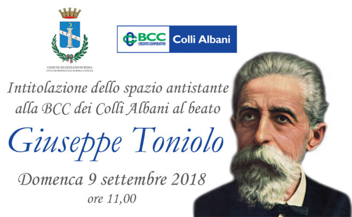 Intitolazione Largo Toniolo locandina