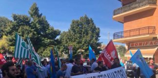 Lavoratori delle cave di Guidonia a rischio 2000 posti di lavoro protestacave