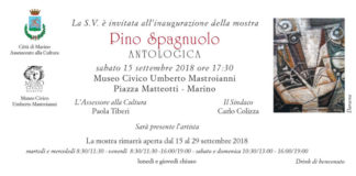 A Marino l’antologica di Pino Spagnuolo spagnuolo