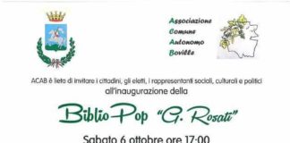 Bibliopop, l’appello di Santinelli alla vigilia dell’inaugurazione inaugurazione