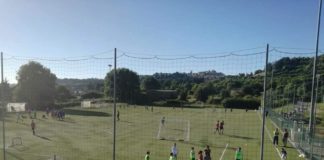 Amelia al primo giorno di scuola calcio roccaprioracalcio