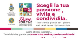 Ad Albano Laziale è di nuovo tempo di Share Your Time share_your_time