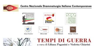 A Marino, il 28 ottobre è ora di Tempi di Guerra locandina
