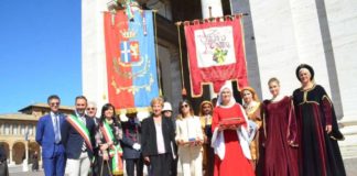 Marino alla consegna della Rosa d’argento 2018 marino_assisi