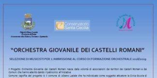Aperte audizioni per giovani musicisti dei Castelli bando