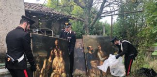 Dipinti rubati recuperati a Zagarolo dipintirubati
