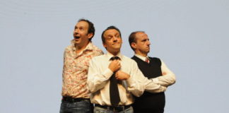 Costa in scena con Gli amici non hanno segreti foto_costa