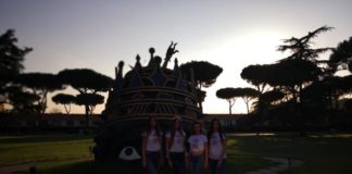 Miss Perla dei Castelli varca gli studi di Cine Città missperlacastelli