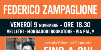 Zampaglione alla Mondadori presenta Fino a qui zampaglione