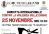 Il Mio Grido di Dolore, Lariano dice no alla violenza sulle donne