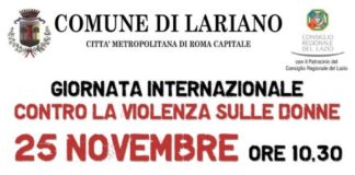 Il Mio Grido di Dolore, Lariano dice no alla violenza sulle donne
