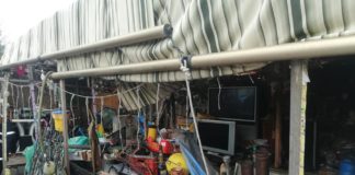 Sgombero a via di Vermicino sgombero