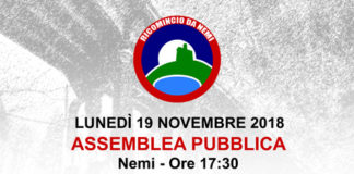 Nemi, evento su sicurezza ponti della Nemorense assemblea