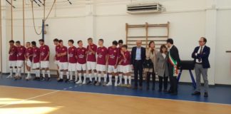 Colleferro, inaugurate palestre liceo Marconi inaugurazione