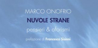 Nuvole Strane l’ultimo libro di Marco Onofrio copertina