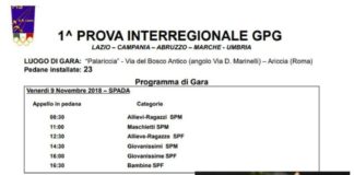 Al Palariccia la prima prova interregionale U14 di scherma orari