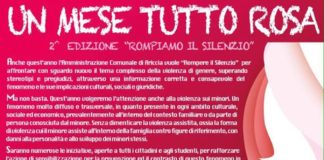 Ariccia, i ragazzi contro la violenza contro le donne locandina