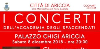 Ariccia, weekend in musica per gli Sfaccendati rossini