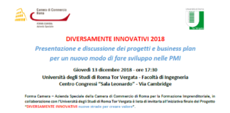 A Tor Vergata Diversamente Innovativi 2018 diversamente_innovatori_2018