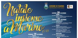 Al via il Natale 2018 a Marino nataleinsieme2018