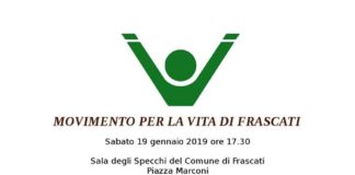 Movimento per la Vita, convegno sul volontariato a Frascati locandina