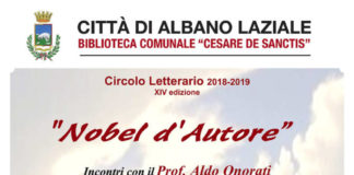 Biblioteca Albano, nuovo appuntamento con Onorati locandina