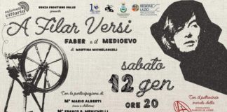 Fabrizio De Andrè rivivrà presso la Sala Teatro Vittoria di Marino locandina