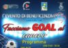 A Genzano l’evento di beneficenza Facciamo goal al Cancro locandina
