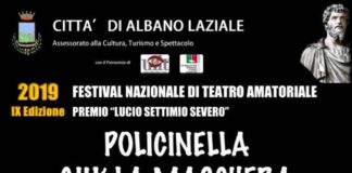 Policinella giù la maschera in scena all’Alba Radians locandina