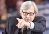 Sgarbi esplosivo a Polvere di Stelle sgarbi