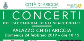 Riprendono i concerti degli Sfaccendati con il ricordo di Rossini locandina