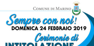Emiliano Piazza e Alberico Mazzone nella storia di Marino manifesto
