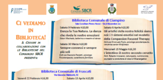 Calendario Incontri sul Benessere a Biblioteca Albano civediamoinbiblioteca