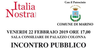 Verso nuovo piano regolatore di Marino manifesto