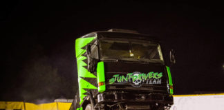 Arriva lo Stuntman Show ad Albano Laziale camion