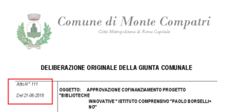D’Acuti e Del Signore su Navigando nei libri “non abbiamo copiato” delibera111