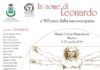 Mostra dedicata a Leonardo a Marino locandina