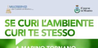 Raccolta straordinaria degli ingombranti e del verde a Marino manifesto