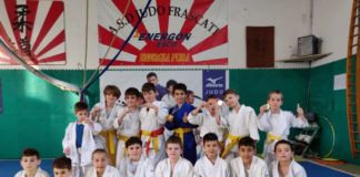 Judo Frascati, la carica dei 44 mini judoka al Quattro stagioni judo_frascati