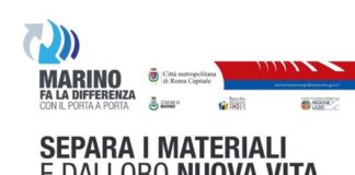 Sistema Porta a Porta anche a Marino Centro manifesto
