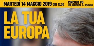 David Sassoli a Genzano locandina