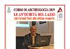 Corso di archeologia dell’Archeoclub Aricino Nemorense locandina