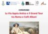 Convegno sulla Via Appia e il Grand Tour ad Ariccia locandina