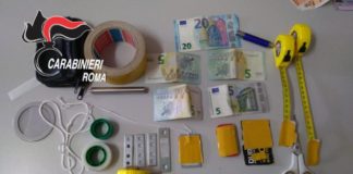 Ladro residente a Genzano arrestato a San Vittorino attrezzi_furto_san_vittorino