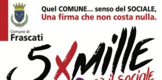 E’ possibile destinare il 5×1000 al Comune di Frascati 5x1000_comune_frascati