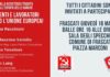 Studenti e lavoratori contro l’Unione Europa locandina