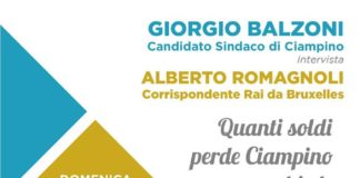 Ciampino, Giorgio Balzoni intervista Alberto Romagnoli romagnoli_balzoni