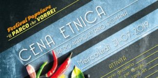 Verso la chiusura del Festival Popolare Il Parco che Vorrei cena_etnica