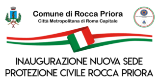 Nuova sede per la Protezione Civile di Rocca Priora manifesto
